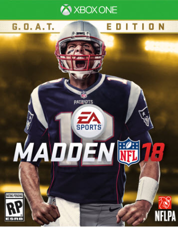 Tom Brady on Madden NFL 18